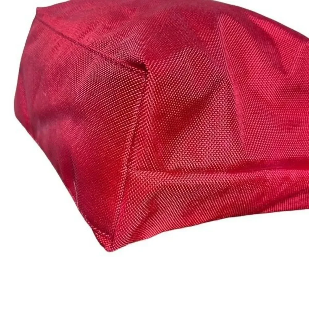 JPK Paris 75 Red Canvas with Gold Hardware Shoulder Bag Bucket Bag